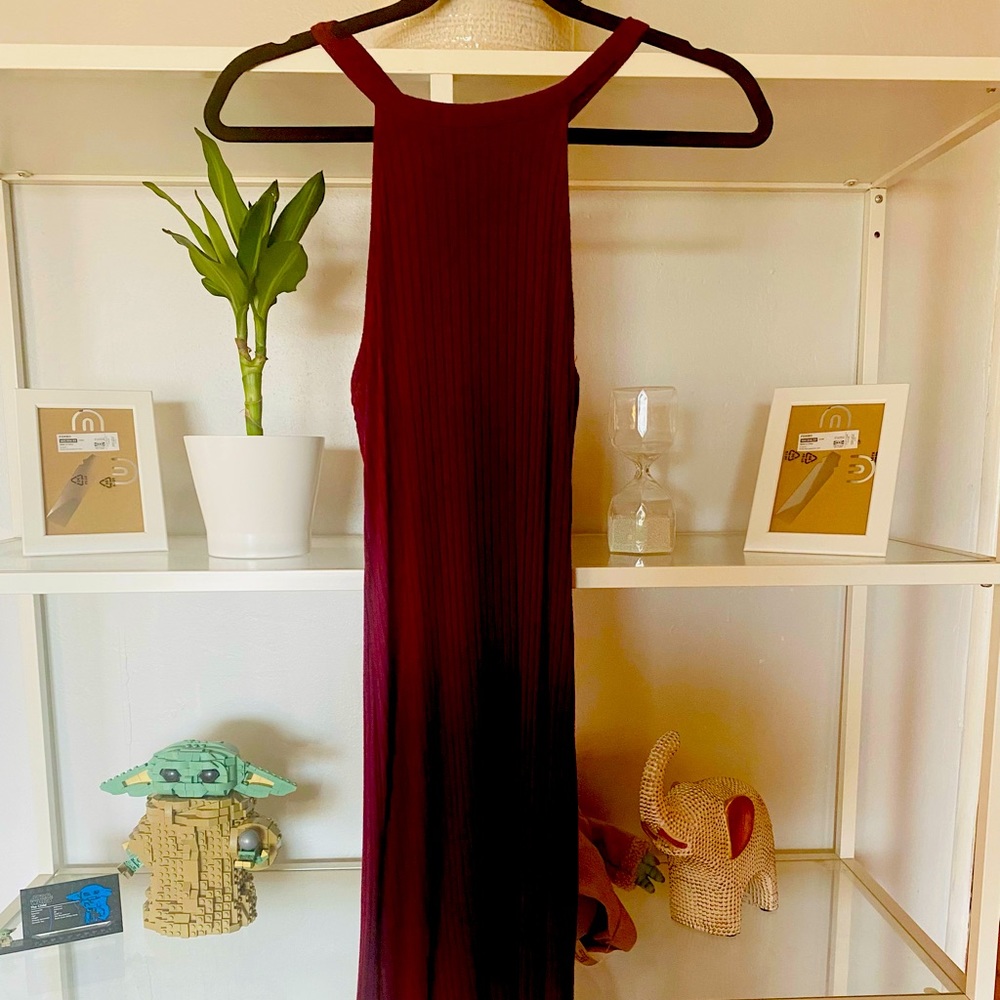 Red dress